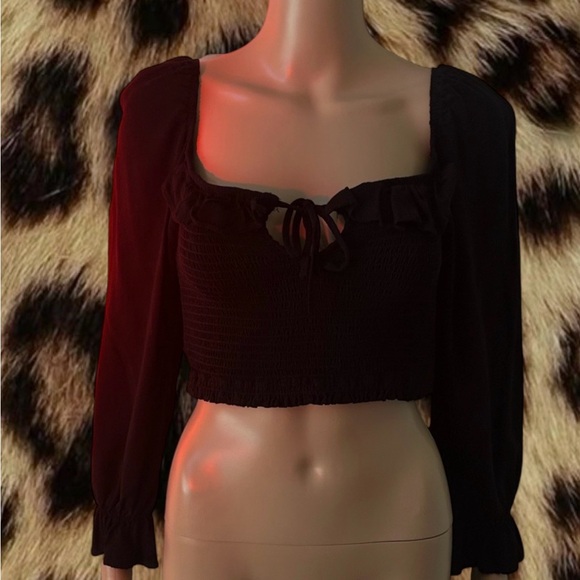 FOREVER21 Black Long Sleeve - Picture 1 of 5